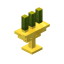 Candleholder Golden Green icon