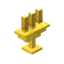 Candleholder Golden Yellow icon