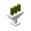 Candleholder Iron Green icon