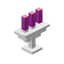 Candleholder Iron Magenta icon