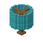 Umbrella Lamp Cyan icon