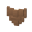 Wall Umbrella Lamp Brown icon