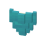 Wall Umbrella Lamp Cyan icon