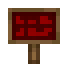 Maroon Canvas Sign icon