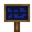 Navy Canvas Sign icon
