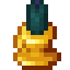 Gold Aquamarine Candle Holder icon