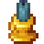 Gold Icy Blue Candle Holder icon
