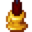 Gold Maroon Candle Holder icon