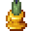 Gold Spring Green Candle Holder icon