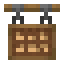 Brown Hanging Canvas Sign icon