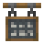 Gray Hanging Canvas Sign icon
