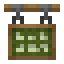 Green Hanging Canvas Sign icon