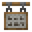 Light Gray Hanging Canvas Sign icon