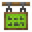 Lime Hanging Canvas Sign icon