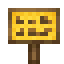 Yellow Canvas Sign icon