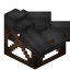 Black Longer Flat Roof Block (Framed) icon