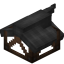 Black Longer Top Flat Roof Block (Framed) icon