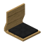 Black Floor Chair (Oak) icon
