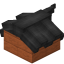 Black Longer Top Roof Block (Acacia) icon
