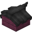 Black Longer Top Roof Block (Crimson) icon