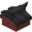 Black Longer Top Roof Block (Mangrove) icon