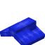 Blue Top Flat Roof icon