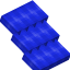 Blue Flat Roof icon