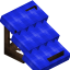 Blue Flat Roof (Framed) icon