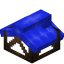 Blue Top Flat Roof Block (Framed) icon