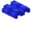 Blue High Roof Tile Block icon