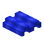 Blue Low Roof Tile Block icon