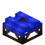 Blue Low Roof Tile Block (Framed) icon