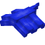 Blue Longer Top Roof Block icon