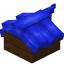 Blue Longer Top Roof Block (Dark Oak) icon