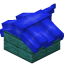 Blue Longer Top Roof Block (Warped) icon