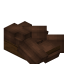 Brown Longer Roof Slab (Dark Oak) icon