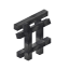Cobbled Deepslate Handrail icon