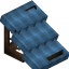 Cyan Flat Roof (Framed) icon