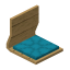 Cyan Floor Chair (Oak) icon