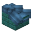 Cyan Longer Roof Block (Warped) icon