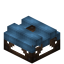 Cyan Low Roof Tile Block (Framed) icon