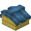 Cyan Top Roof Block (Bamboo) icon
