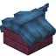 Cyan Longer Top Roof Block (Crimson) icon