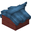 Cyan Longer Top Roof Block (Mangrove) icon