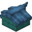 Cyan Longer Top Roof Block (Warped) icon