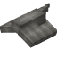 Gray Longer Top Flat Roof Block icon