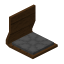 Gray Floor Chair (Dark Oak) icon