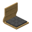 Gray Floor Chair (Oak) icon