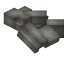 Gray Longer Roof Block icon