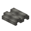 Gray Low Roof Tile Block icon